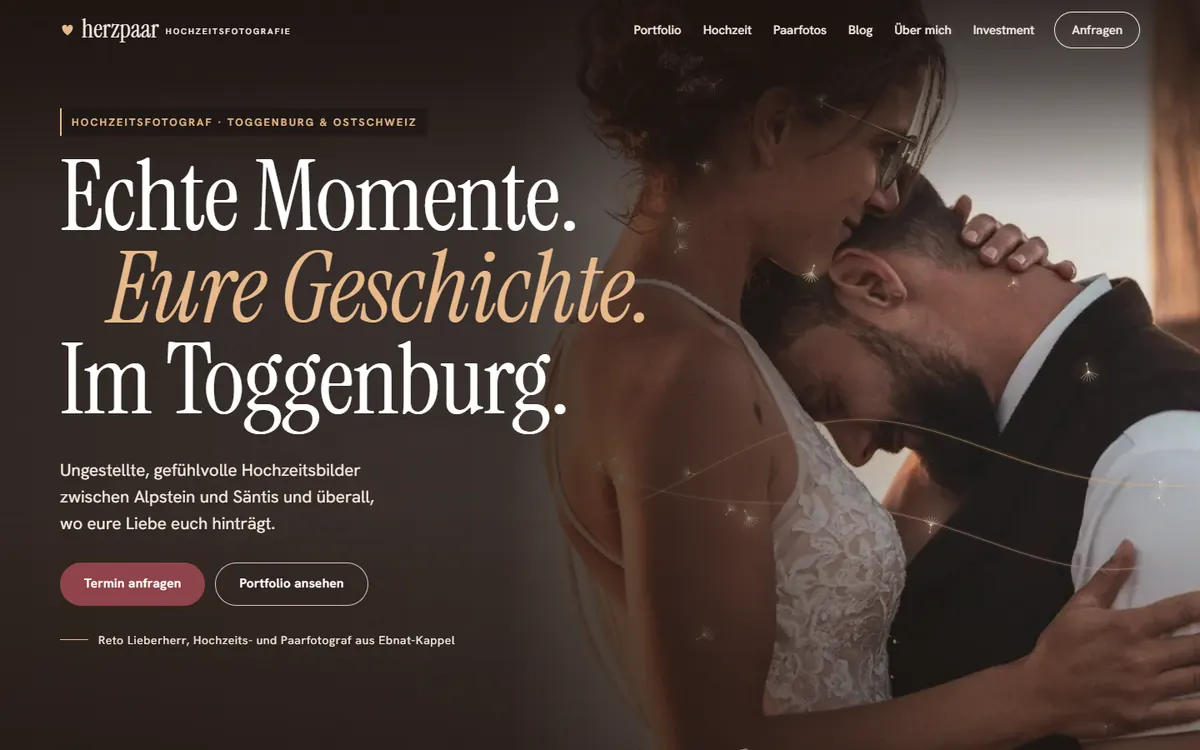 Startseite von Herzpaar