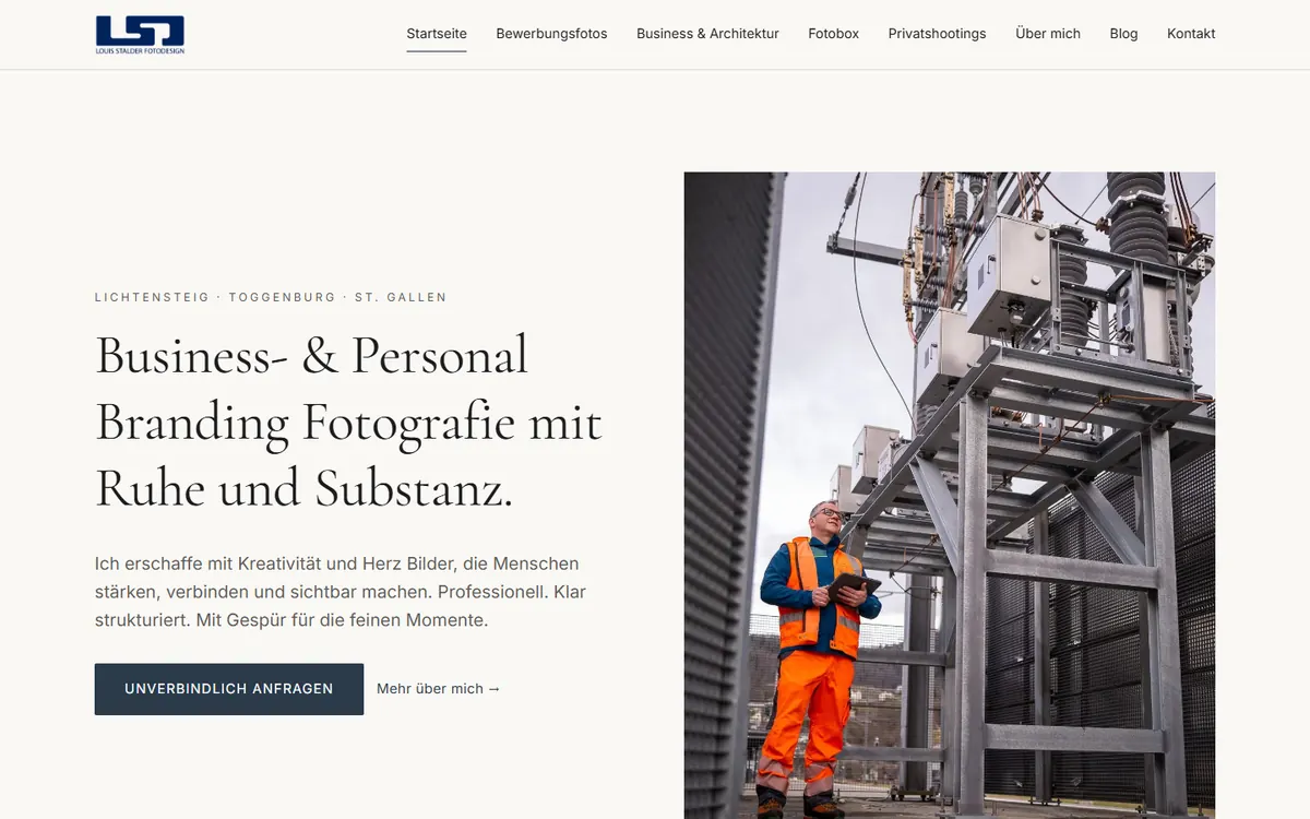 Startseite von LSD Fotodesign