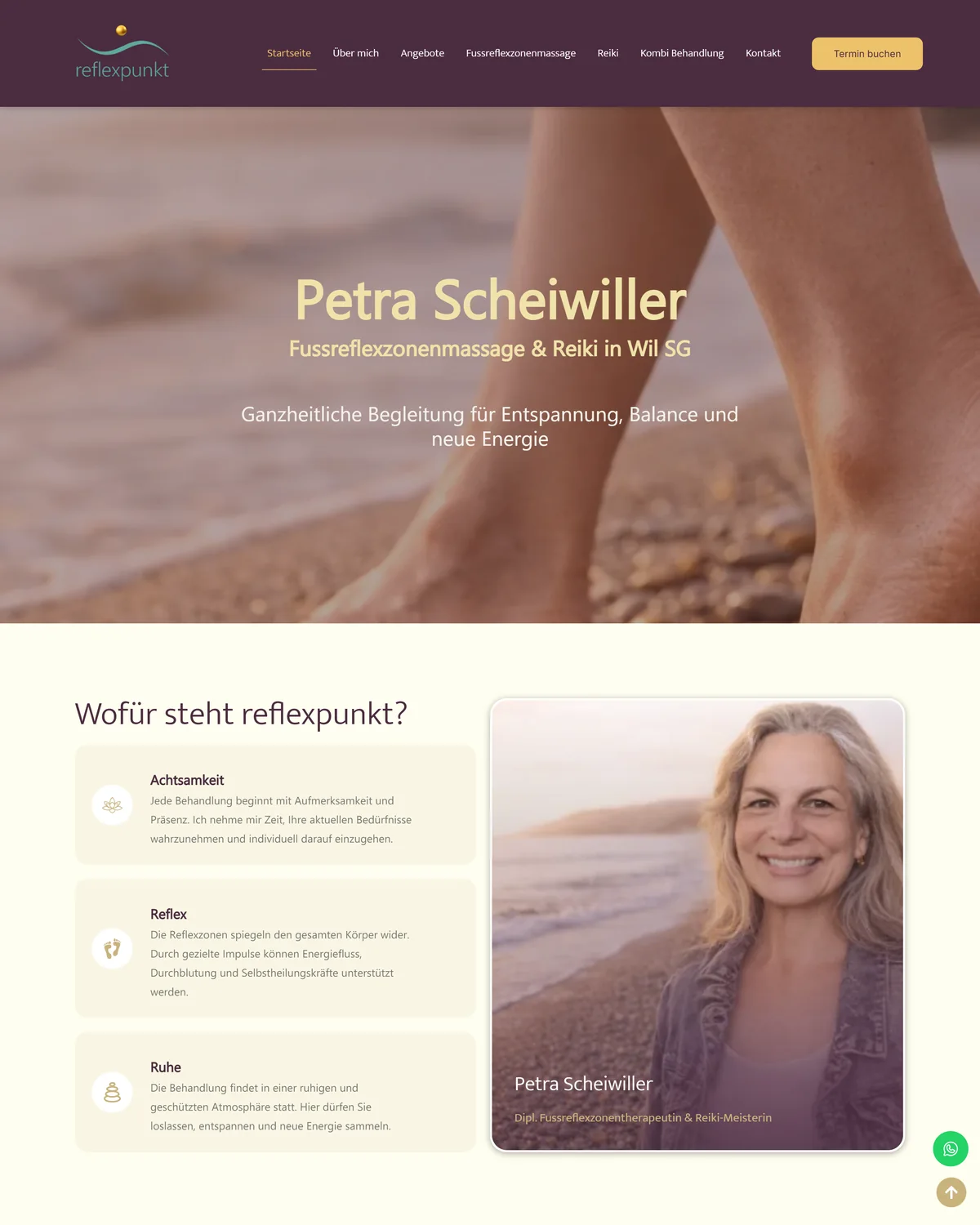 Startseite von reflexpunkt