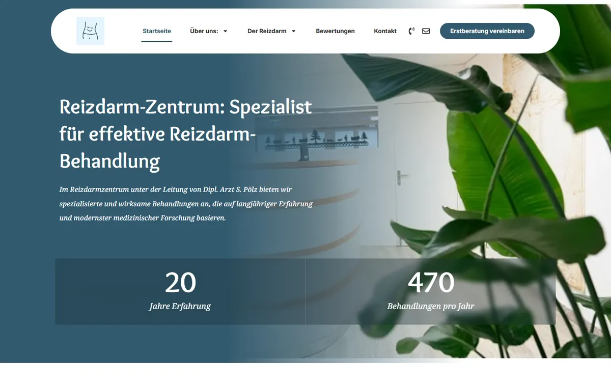 Startseite von Reizdarmzentrum