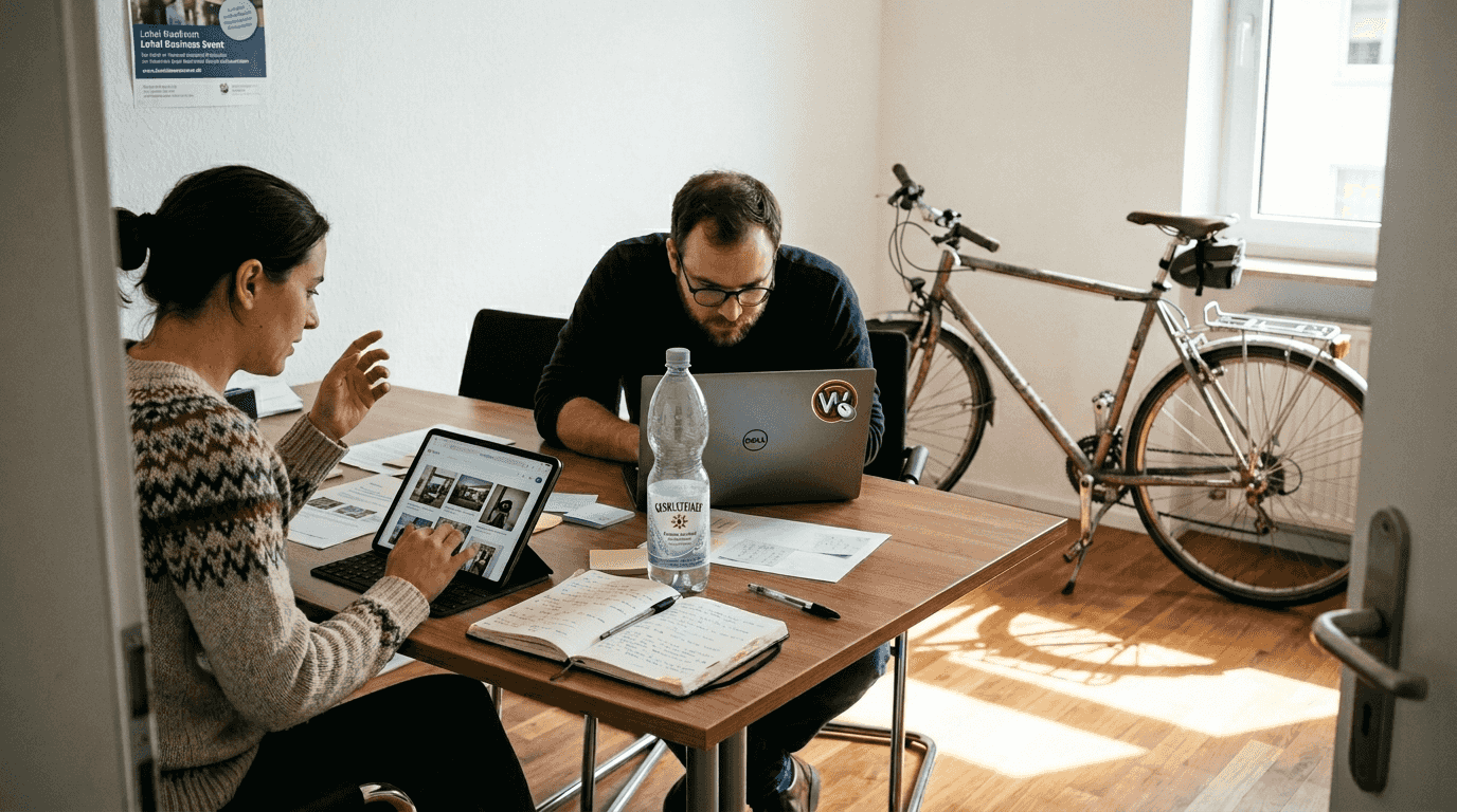 Unser Team für kleine und mittelständische Unternehmen setzt beim Webdesign gezielt auf authentische Fotos.