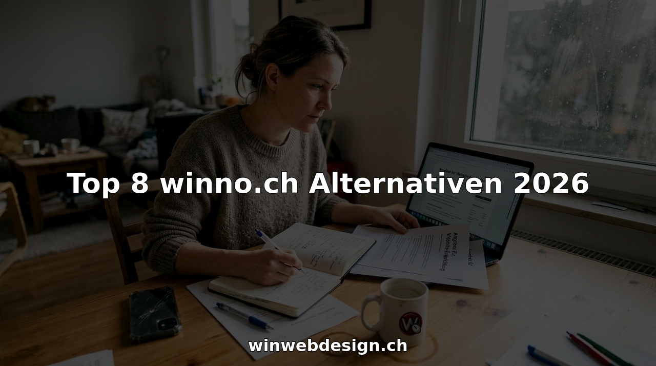 Unternehmer sichtet Angebote von Webagenturen im Homeoffice